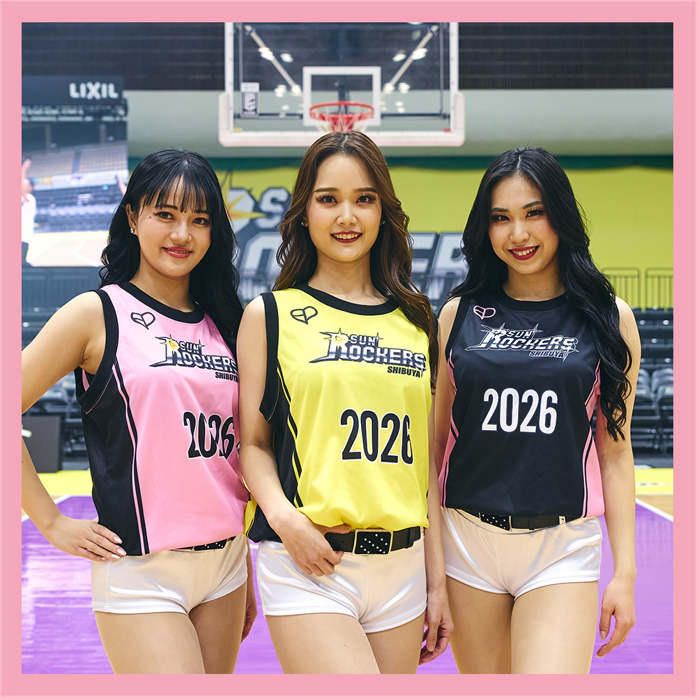 BLACKPINK &times; SUNROCKERS バスケシャツ 詳細画像 PINK 4