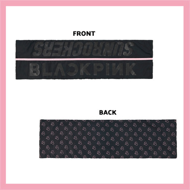 BLACKPINK × SUNROCKERS ダウンマフラー