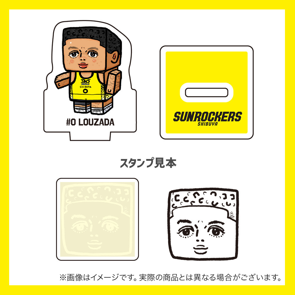 【受注商品】326 &times; SUNROCKERS アクリルスタンプ 詳細画像 #0_ディディ・ロウザダ 1