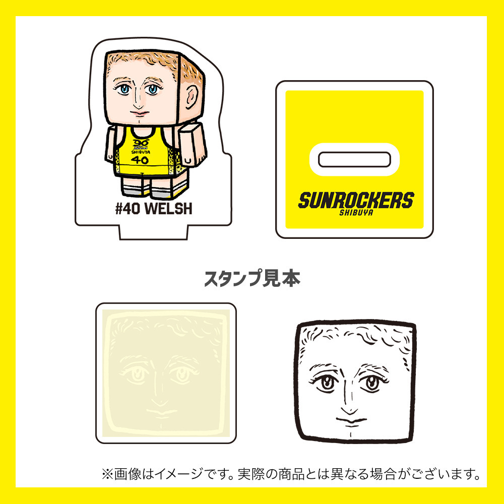 【受注商品】326 &times; SUNROCKERS アクリルスタンプ 詳細画像 #40_トーマス・ウェルシュ 1