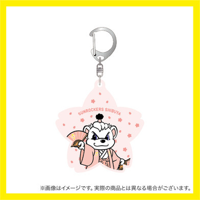 【受注商品】さくらサンディーアクリルキーホルダー