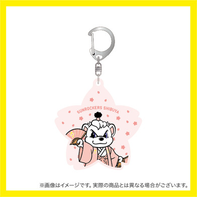 【受注商品】さくらサンディーアクリルキーホルダー