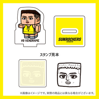 【受注商品】326 × SUNROCKERS アクリルスタンプ