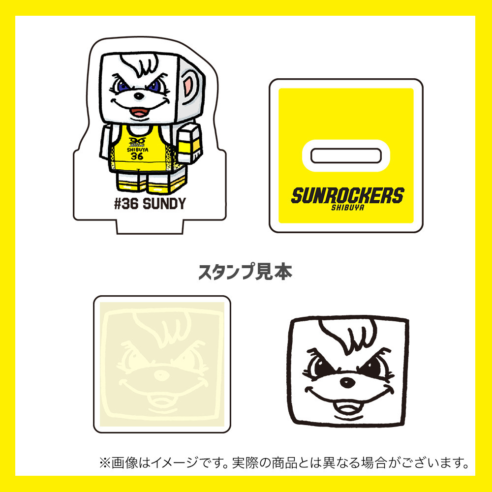 【受注商品】326 &times; SUNROCKERS アクリルスタンプ 詳細画像 #36_サンディー 1