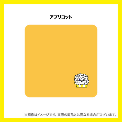 ポップコーンサンディー刺繍ハンカチタオル　