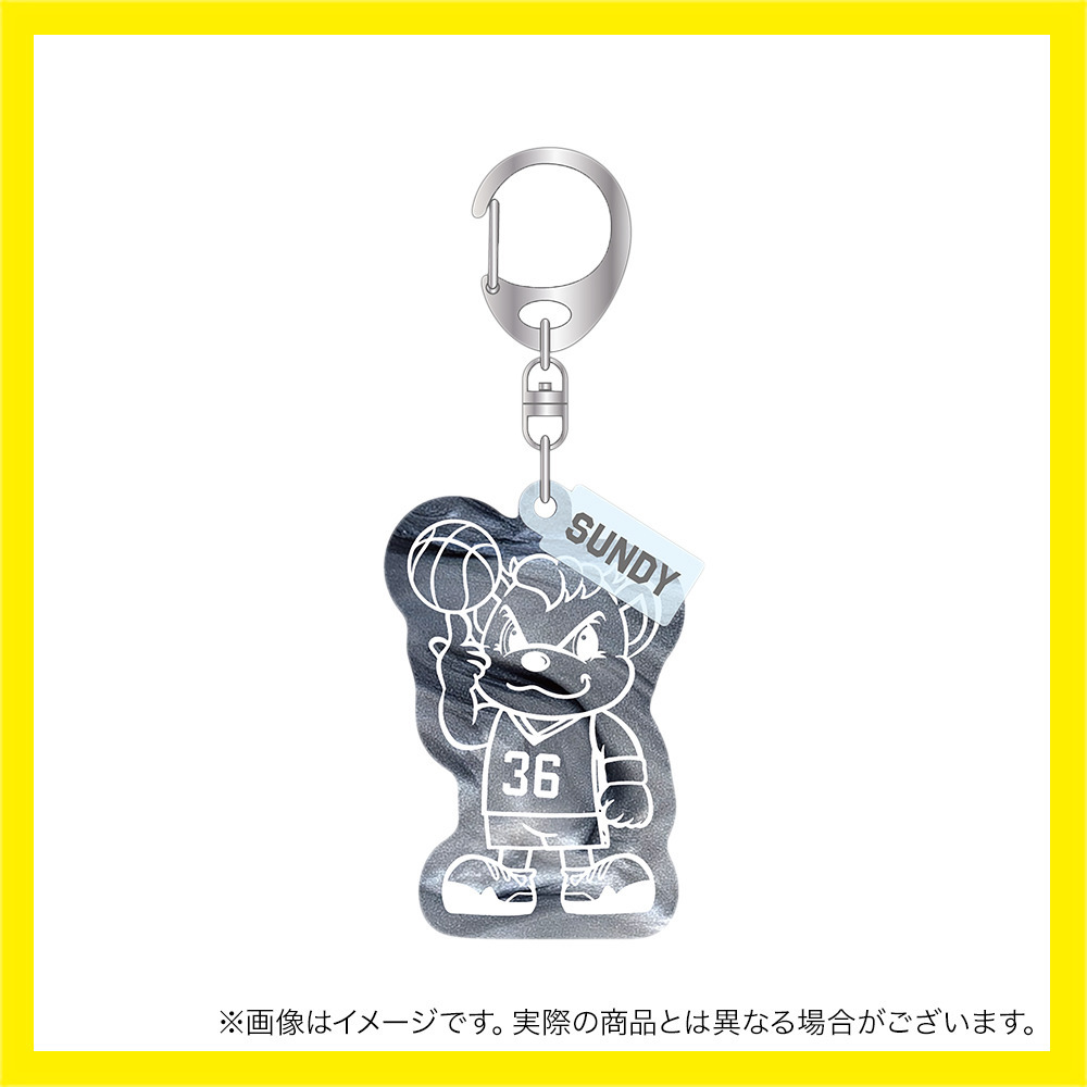 マーブルアクリルキーホルダー 詳細画像 サンディー 1