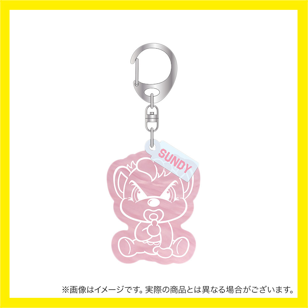 マーブルアクリルキーホルダー 詳細画像 ベビーサンディー 1