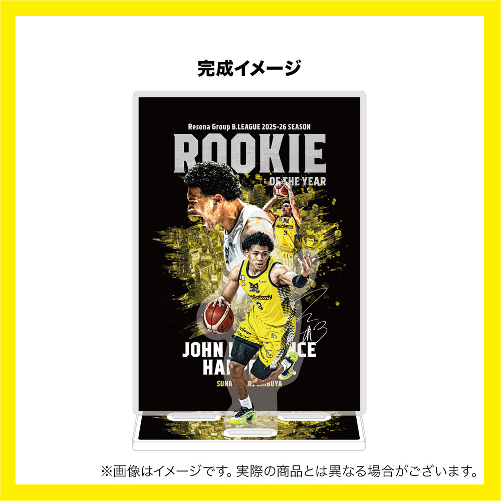 【受注商品】ジャン・ローレンス・ハーパージュニア選手　2025-26 新人賞受賞記念アクリルスタンド 詳細画像 ‐ 1