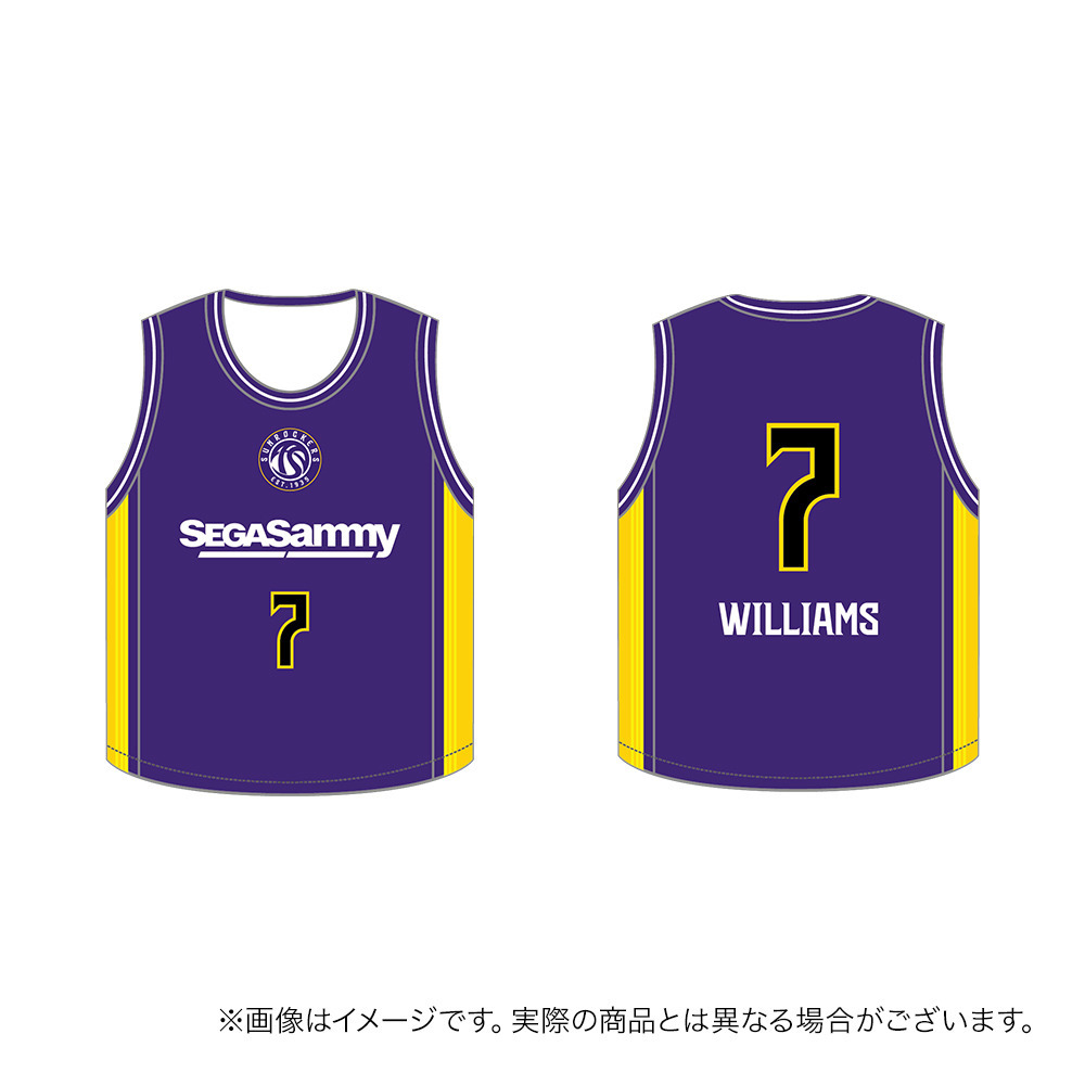 【受注商品】2026ｰ27 キッズユニフォーム（1st） 詳細画像 #7_ブライソン・ウィリアムズ 1