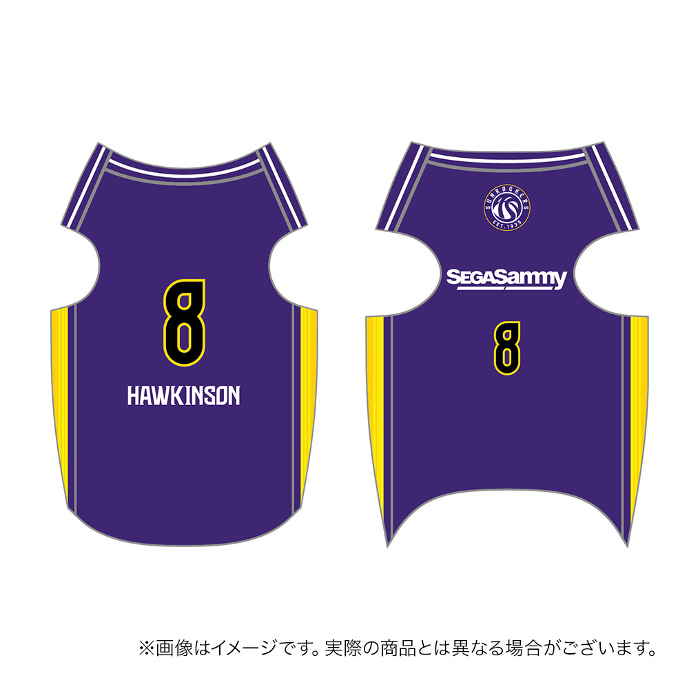 【受注商品】2026ｰ27 ドッグユニフォーム（1st） 詳細画像 #8_ジョシュ・ホーキンソン 1