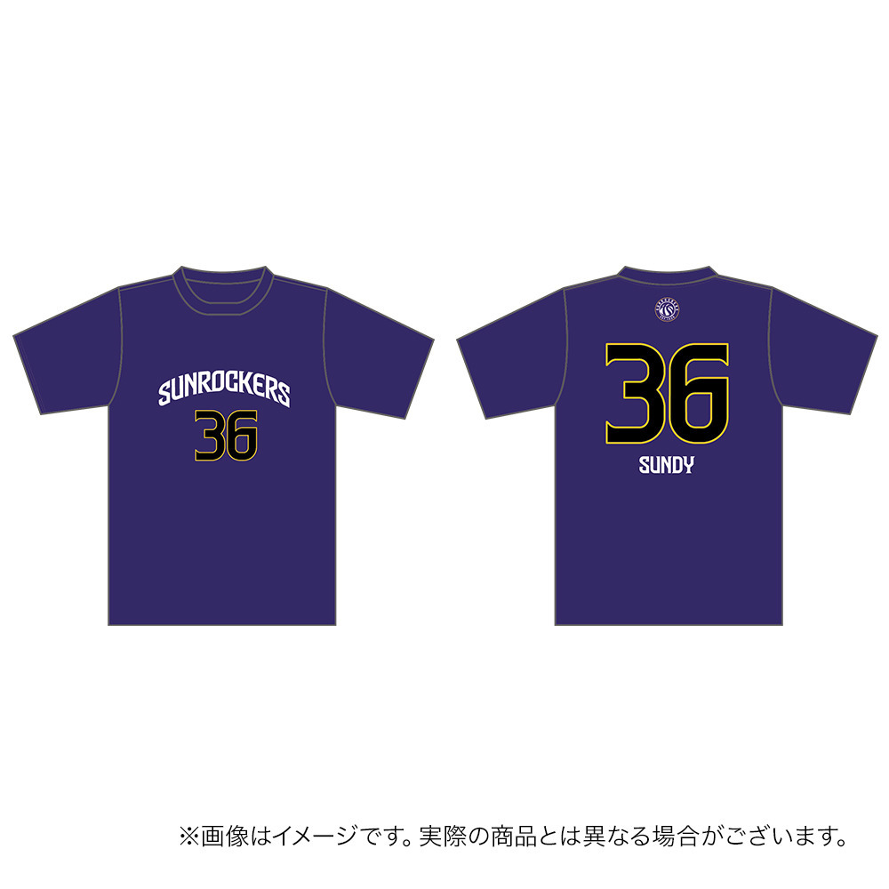 【受注商品】2026-27 ナンバーTシャツ 詳細画像 #36_サンディー 1