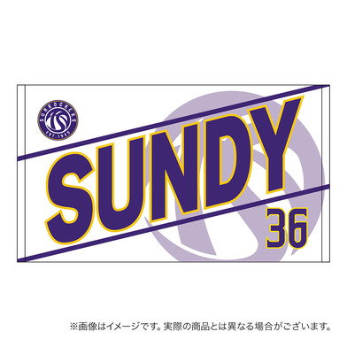【受注商品】2026-27 選手名ショートフェイスタオル（2nd）