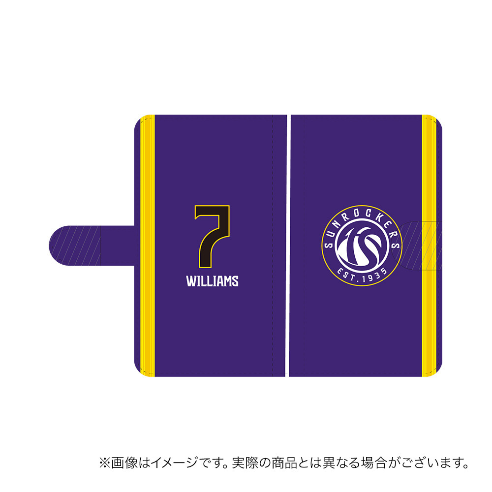 【受注商品】手帳型スマホケース 詳細画像 #7_ブライソン・ウィリアムズ 1