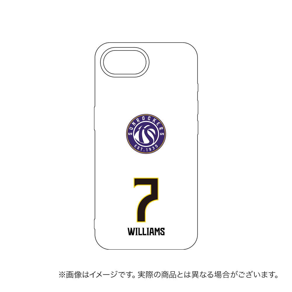 【受注商品】クリアiPhoneケース（iPhone15以降) 詳細画像 #7_ブライソン・ウィリアムズ 1