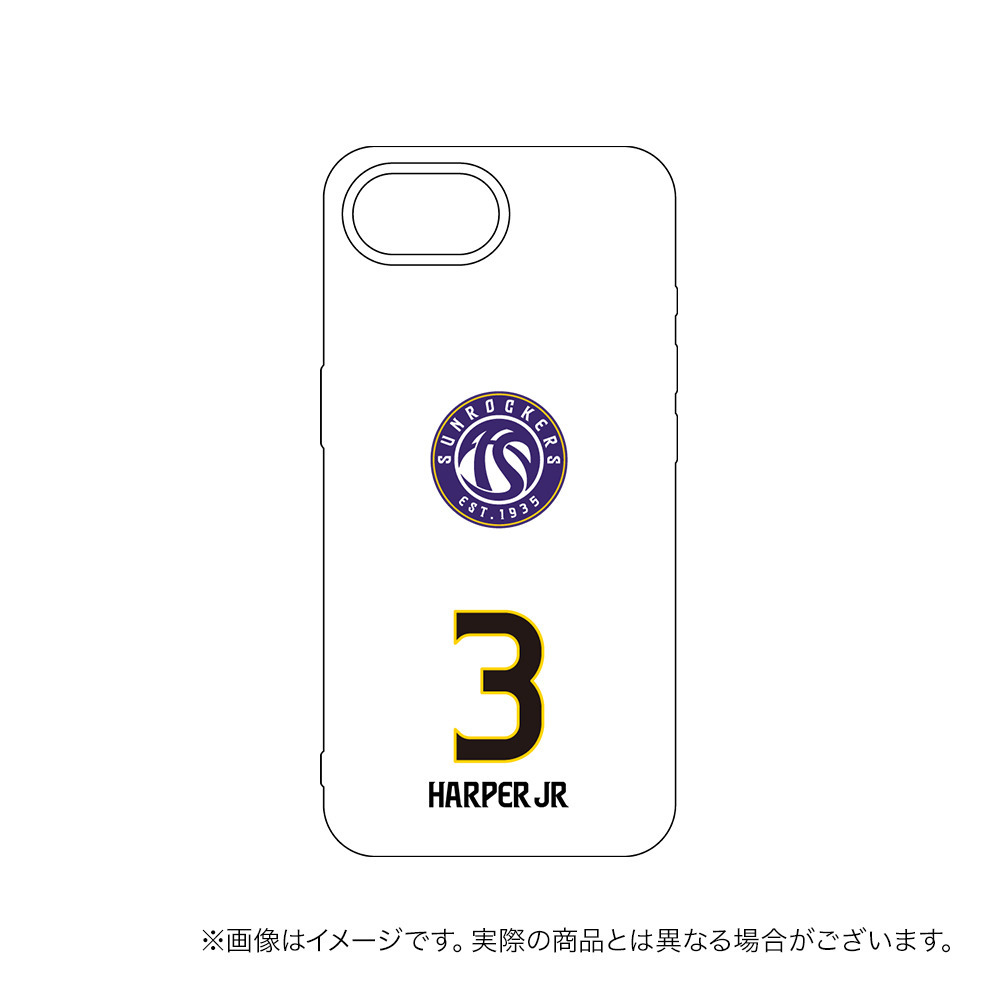 【受注商品】クリアiPhoneケース（iPhone14以前） 詳細画像 #3_ジャン・ローレンス・ハーパージュニア 1