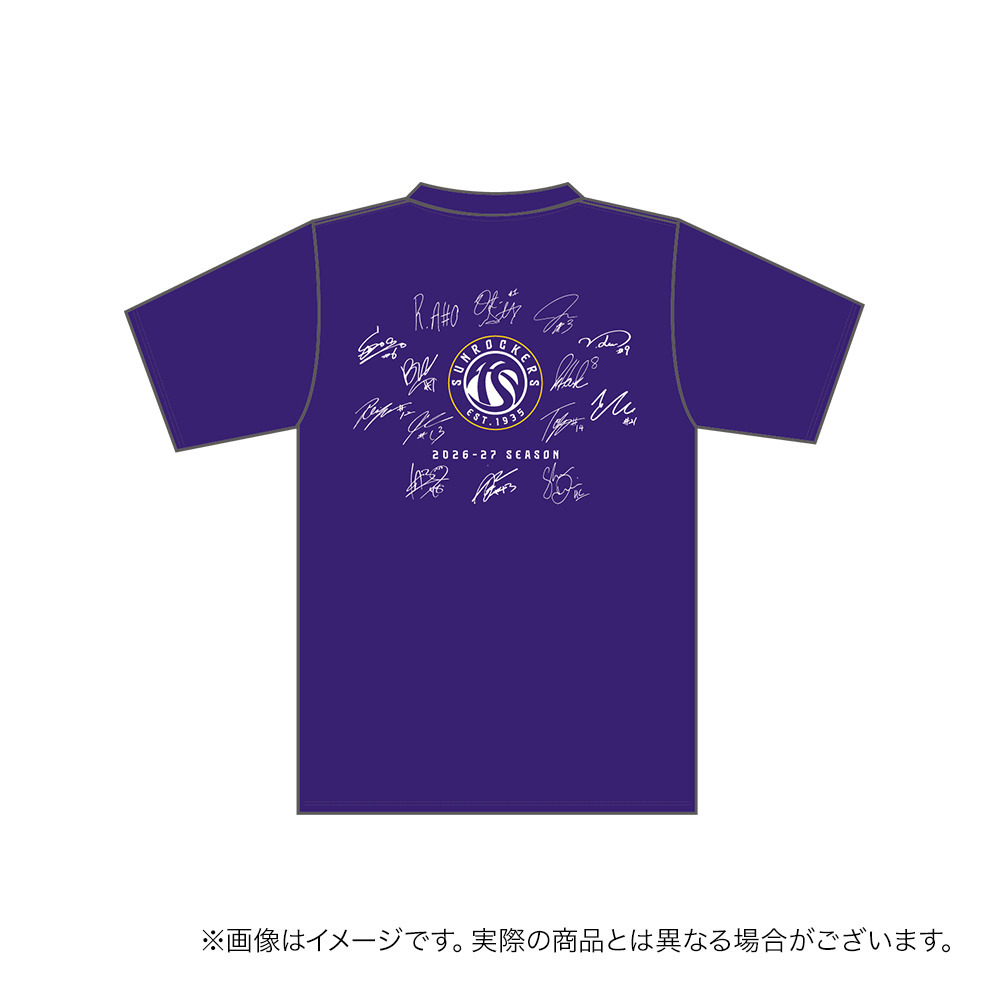 【受注商品】全選手サイン入りTシャツ 詳細画像 - 2
