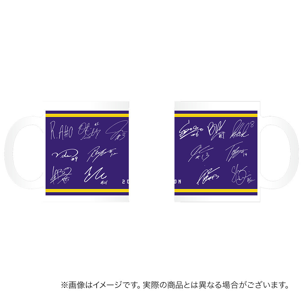 【受注商品】全選手サイン入りマグカップ 詳細画像 - 1