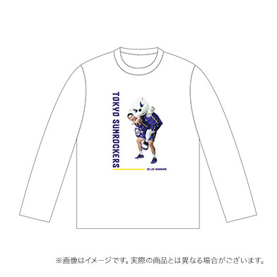 【受注商品】選手×サンディー ロングスリーブTシャツ