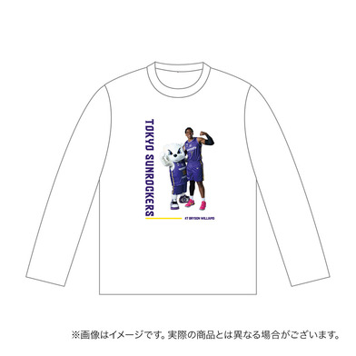 【受注商品】選手×サンディー ロングスリーブTシャツ