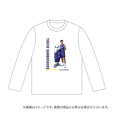 【受注商品】選手×サンディー ロングスリーブTシャツ