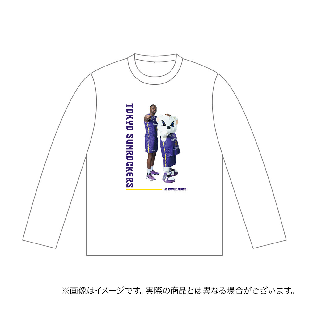 【受注商品】選手&times;サンディー ロングスリーブTシャツ 詳細画像 #0 ラウリー・アルキンズ 1