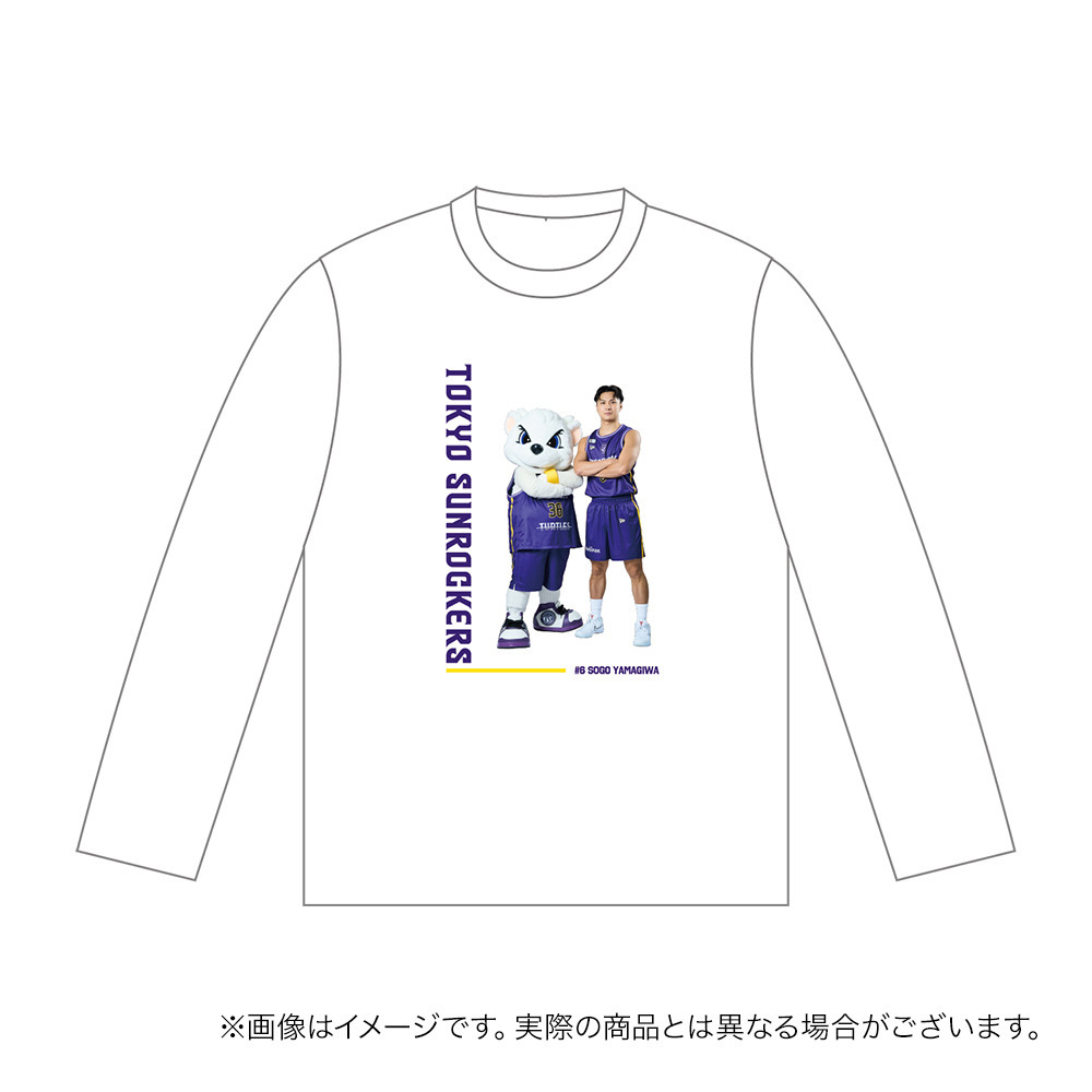【受注商品】選手&times;サンディー ロングスリーブTシャツ 詳細画像 #6 山際 爽吾 1