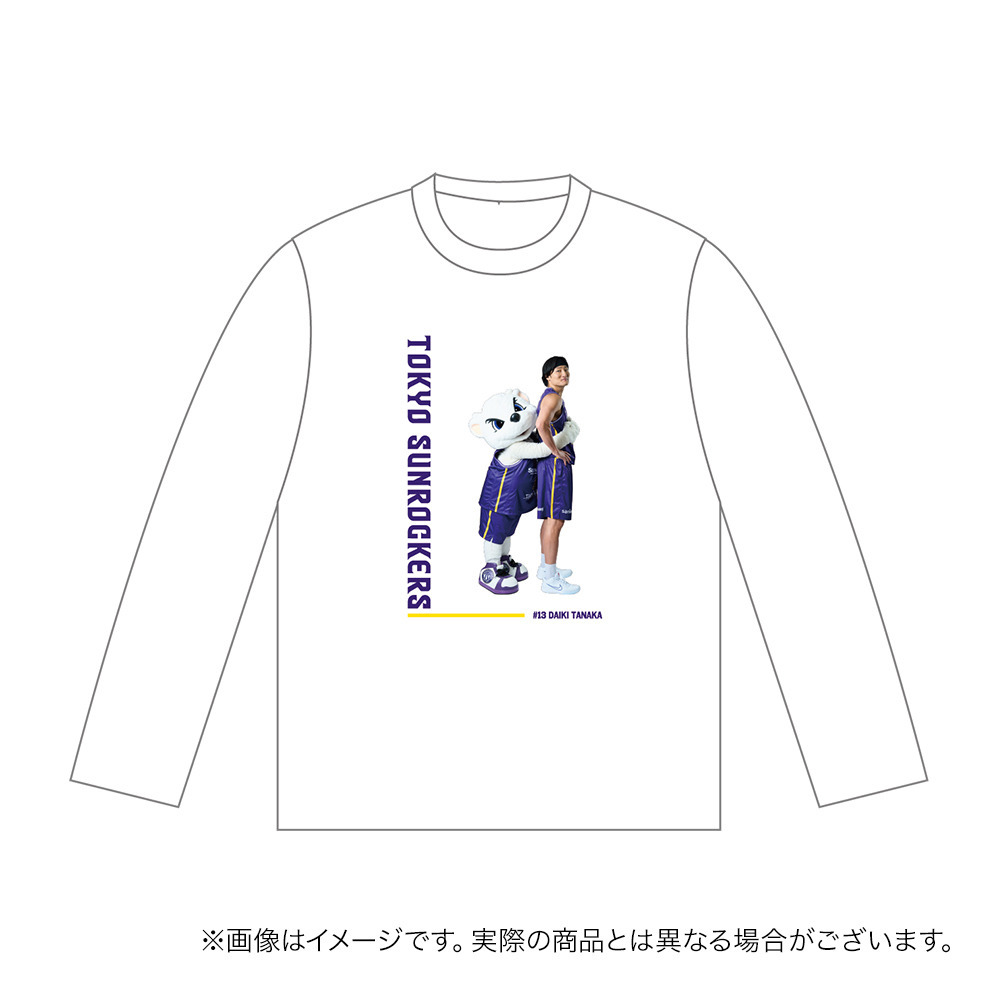 【受注商品】選手&times;サンディー ロングスリーブTシャツ 詳細画像 #13 田中 大貴 1