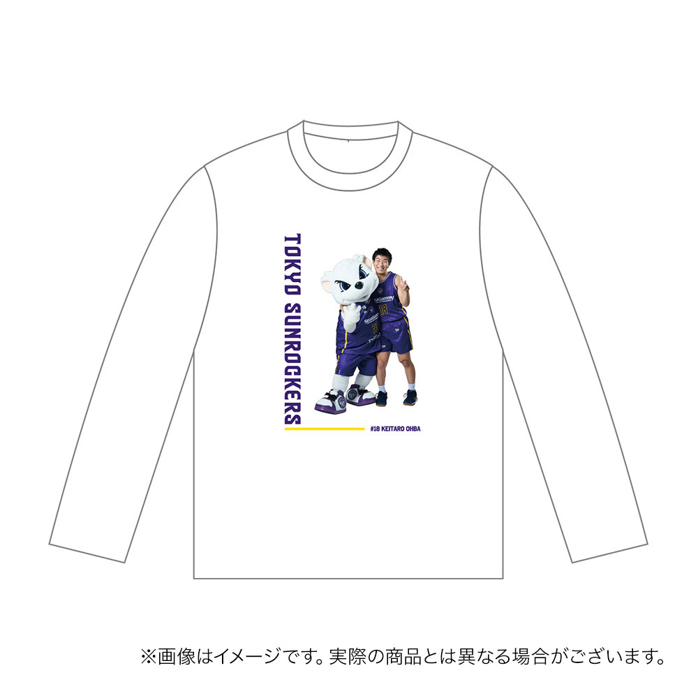 【受注商品】選手&times;サンディー ロングスリーブTシャツ 詳細画像 #18 大庭 圭太郎 1
