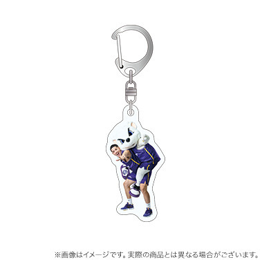 【受注商品】選手×サンディー アクリルキーホルダー