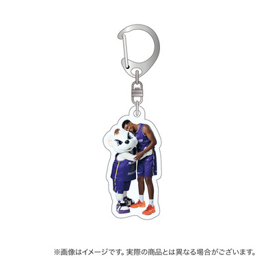 【受注商品】選手×サンディー アクリルキーホルダー