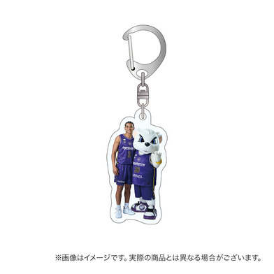 【受注商品】選手×サンディー アクリルキーホルダー