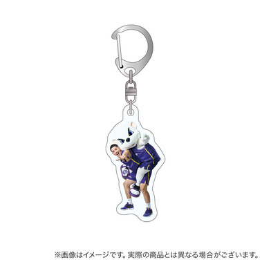 【受注商品】選手×サンディー アクリルキーホルダー