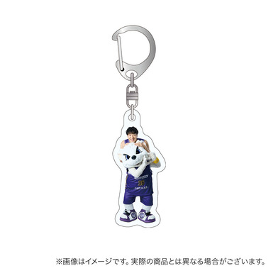 【受注商品】選手×サンディー アクリルキーホルダー