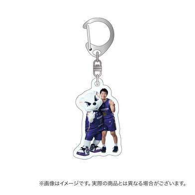 【受注商品】選手×サンディー アクリルキーホルダー