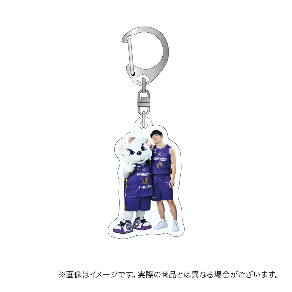 【受注商品】選手&times;サンディー アクリルキーホルダー 詳細画像 #12 野﨑 零也 1