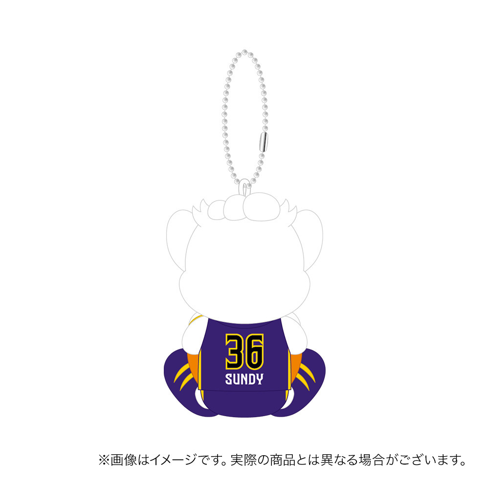 バスケサンディーマスコットキーホルダー 詳細画像 2