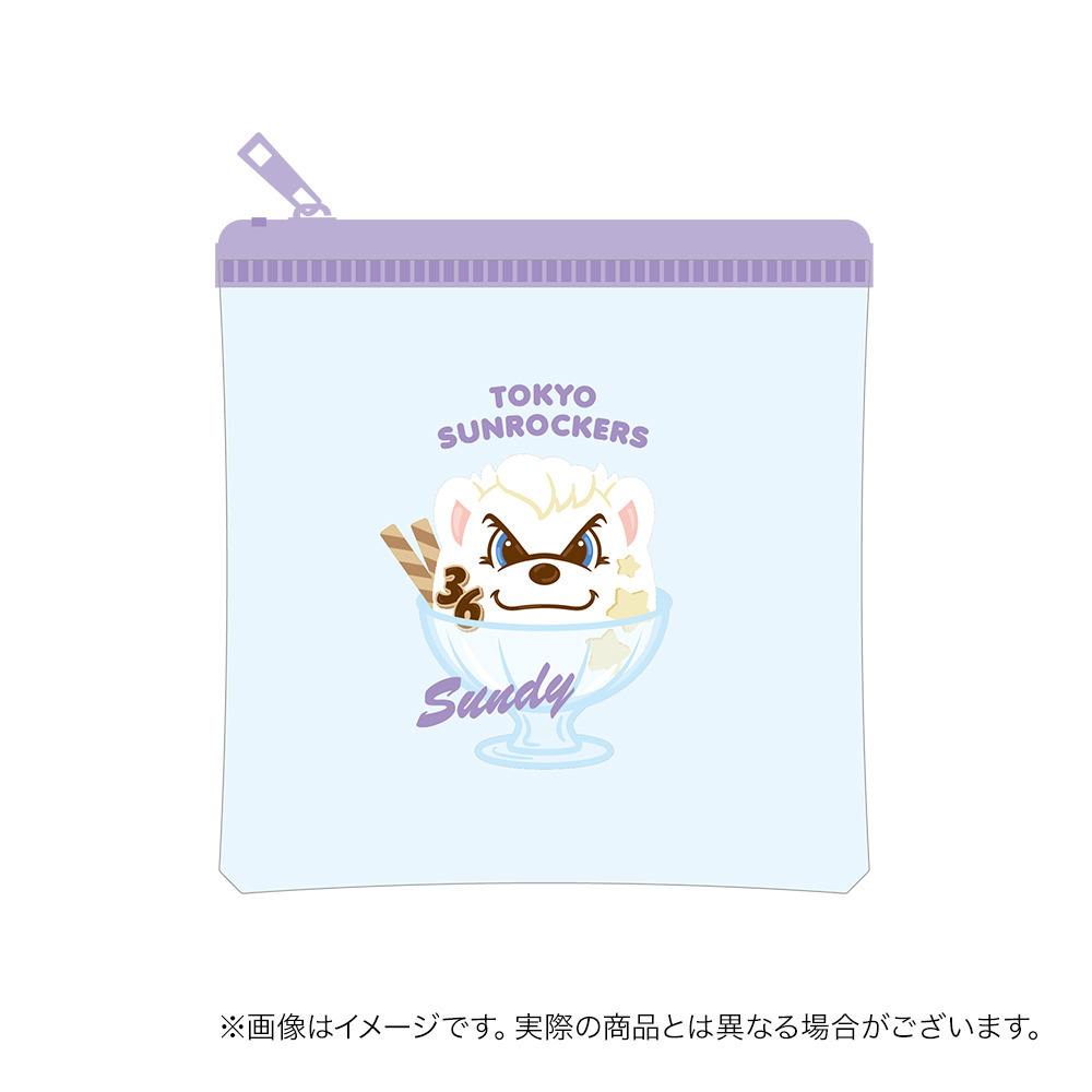 パフェサンディークリアポーチ 詳細画像 - 1