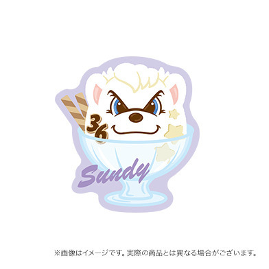 パフェサンディーステッカー