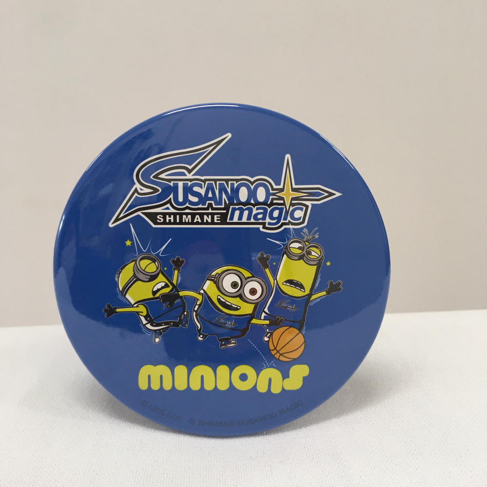 ミニオン コラボ缶バッジ 島根スサノオマジック B League Bリーグ 公式オンラインショップ