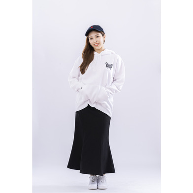 【2022-23 アパレル】FANG セットアッププルオーバーパーカー（WHITE）