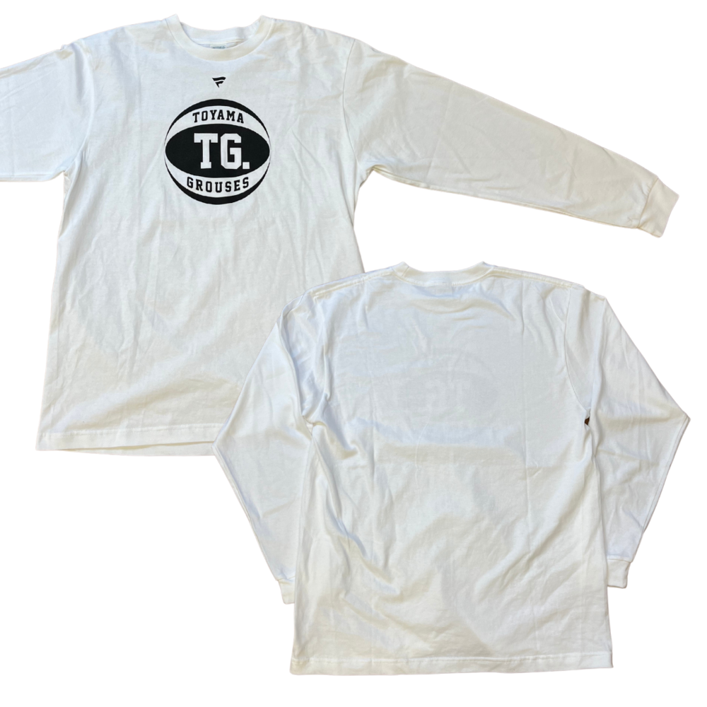 2023-24 コットンロゴロングTシャツ（ボールロゴ） 詳細画像 ホワイト 2