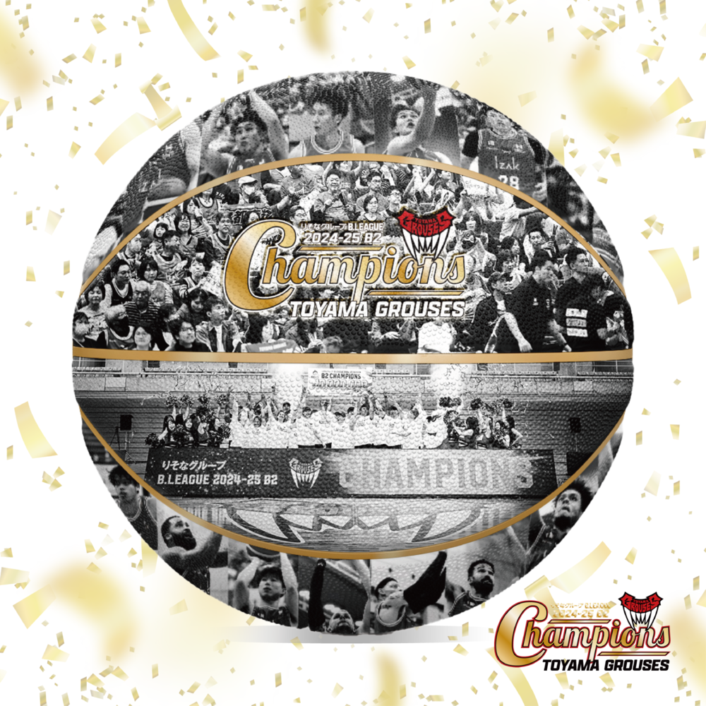 【6/6（金）12：00～6/10（火）23：59】2024-25 SEASON B2 CHAMPIONS メモリアルグラフィックボール(7号球)/8月下旬発送 詳細画像 1