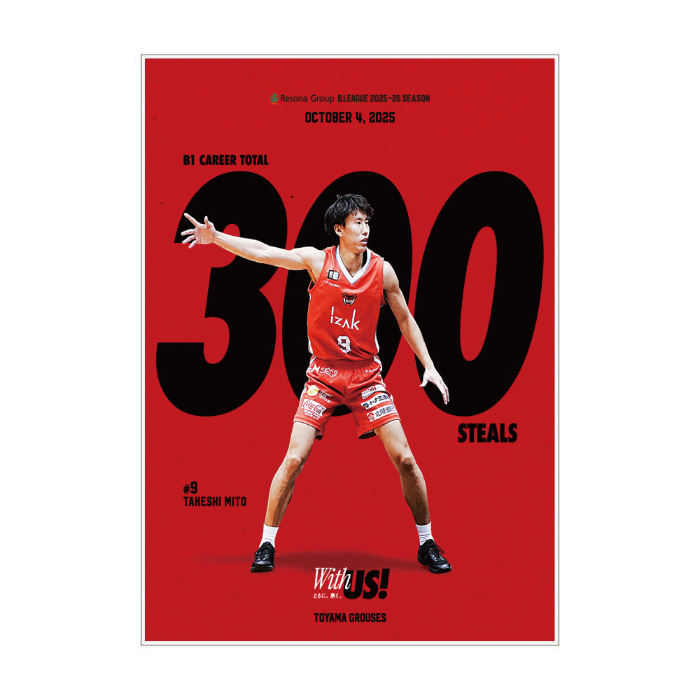 水戸健史選手 300スティール スタンド付きメモリアルアクリルパネル 詳細画像 1カラー 1