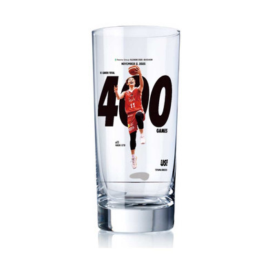 宇都直輝選手 400ゲーム出場 メモリアルグラス