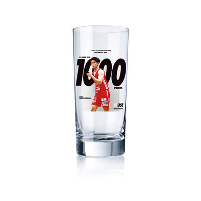 葛原大智選手 1000ポイント メモリアルグラス