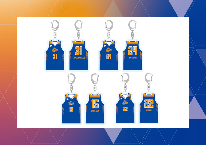 ユニフォームキーホルダー 2025-26 詳細画像 #21 キャメロン・ハンカーソン 1