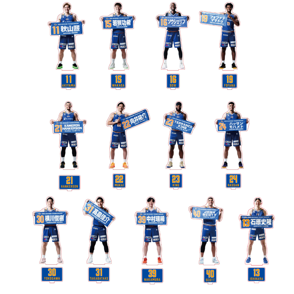 アクリルスタンド 2025-26 詳細画像 #19 フォファナ ママドゥ 1