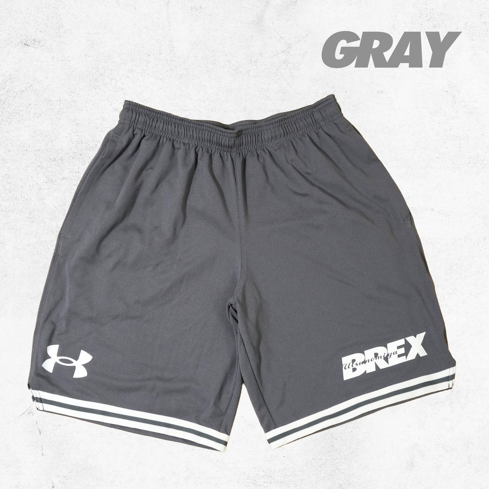 UA BREX S-TEXT ペリメーター ショーツ 詳細画像 グレー 1