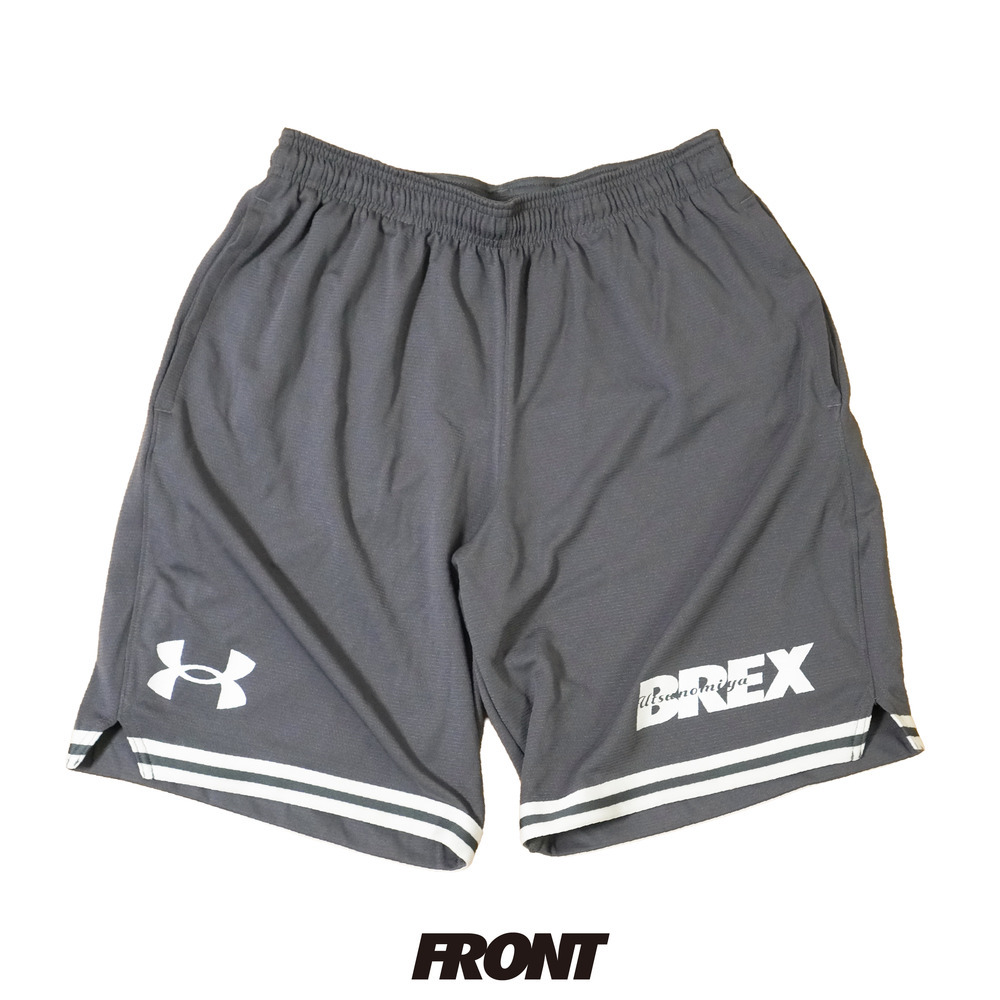 UA BREX S-TEXT ペリメーター ショーツ 詳細画像 グレー 2