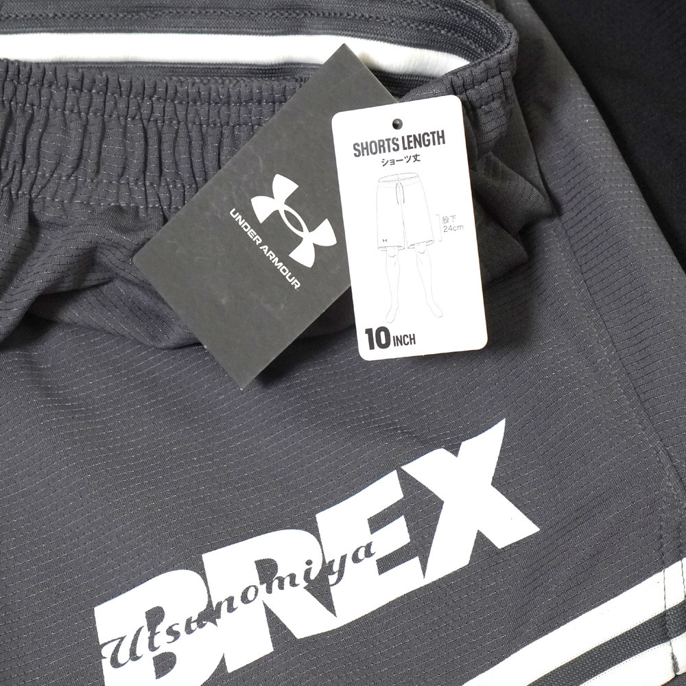 UA BREX S-TEXT ペリメーター ショーツ 詳細画像 グレー 8